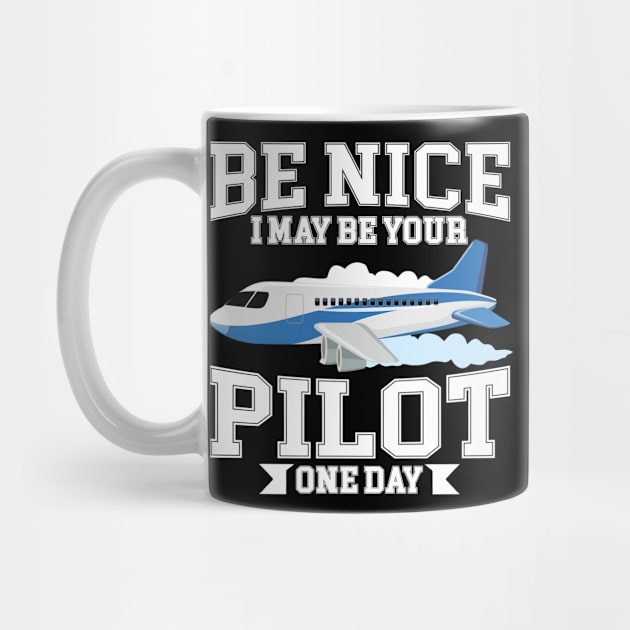 Funny Pilot Airplane Passenger Airplane Flying by wbdesignz